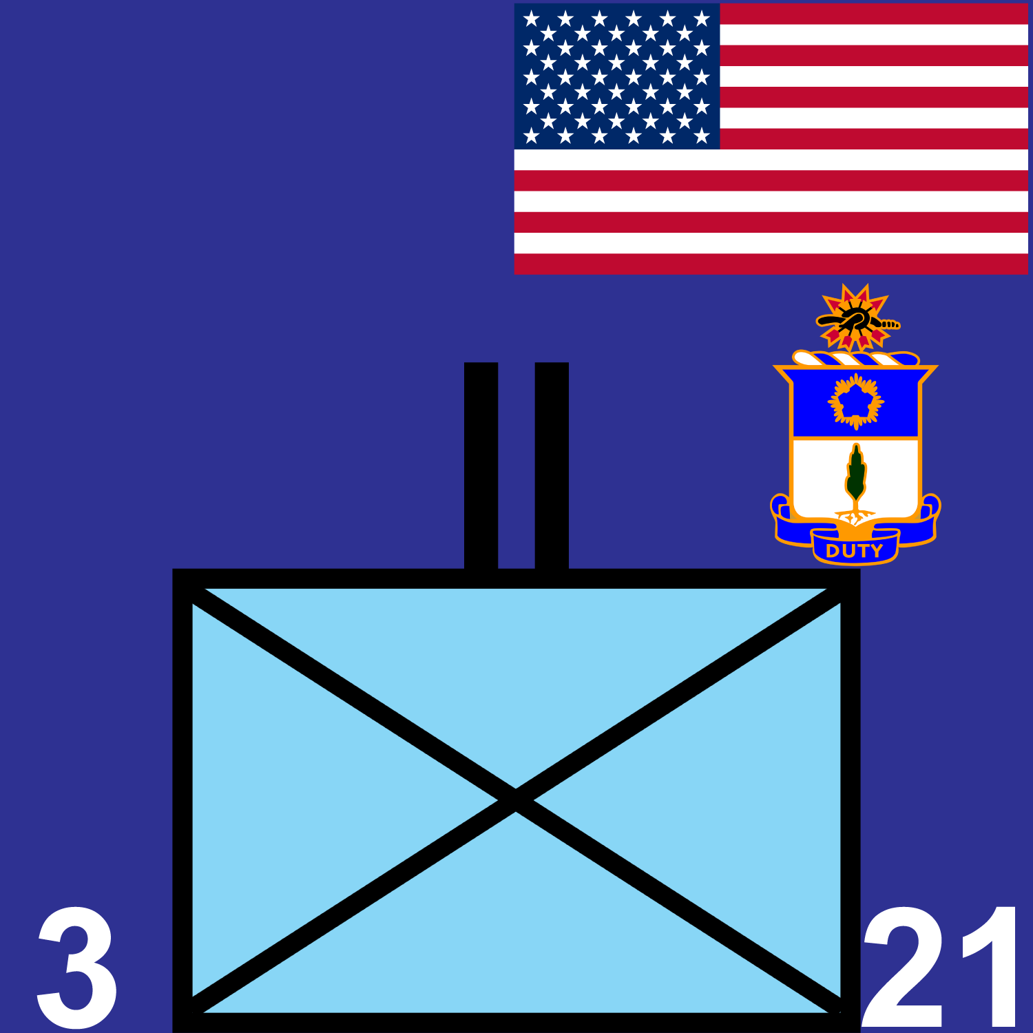 3d Battalion, 21st Infantry Regiment icon